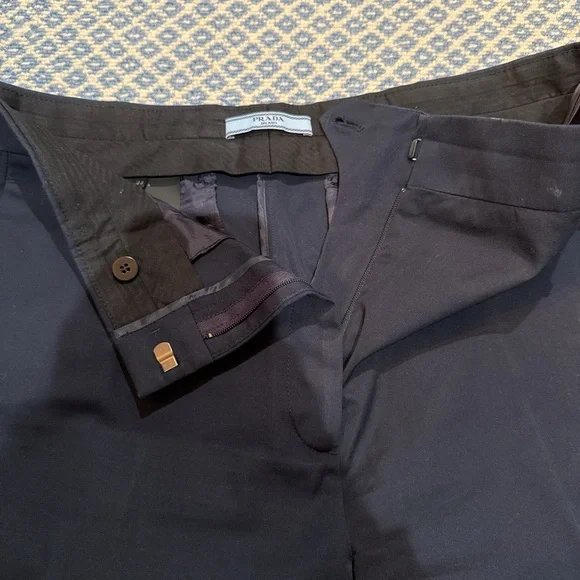 Women’s Navy Prada Pants